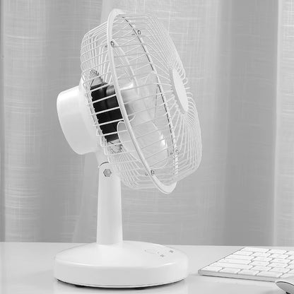 6 Inches Desk Cooling Fan for Office Home Computer Creative Quiet Mini Fan with 2 Speeds Angle Adjustable USB Charging