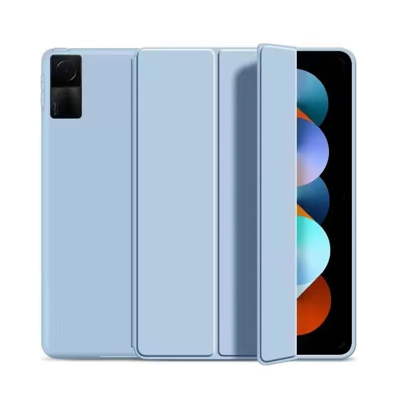 For Funda Xiaomi Mipad 7 6 Pro 5 11 11.2 Case Redmi Pad SE 11 10.6 8.7 12.1 Auto Wake up & Sleep Silicone Cover Support Charging